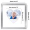 Americanflat Picture Frame with Heart-Shaped Mat - Ideal for Any Room, Living Rooms, Dorm Room
